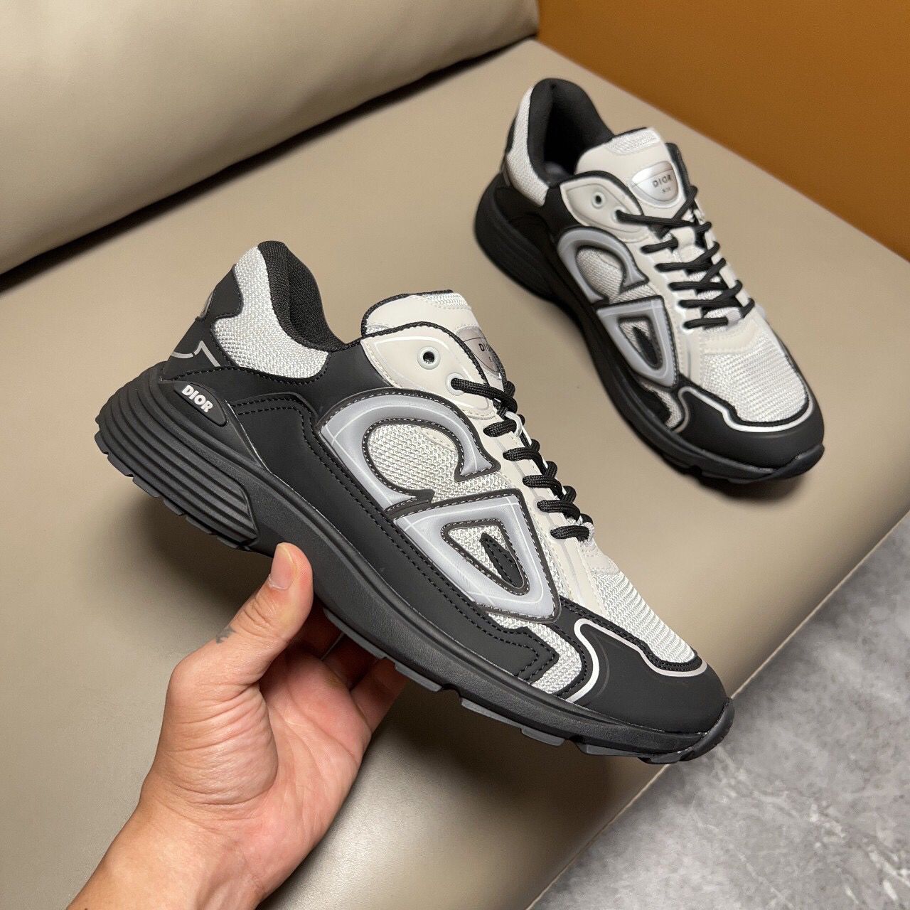 Dior " B30 " Grey Black
