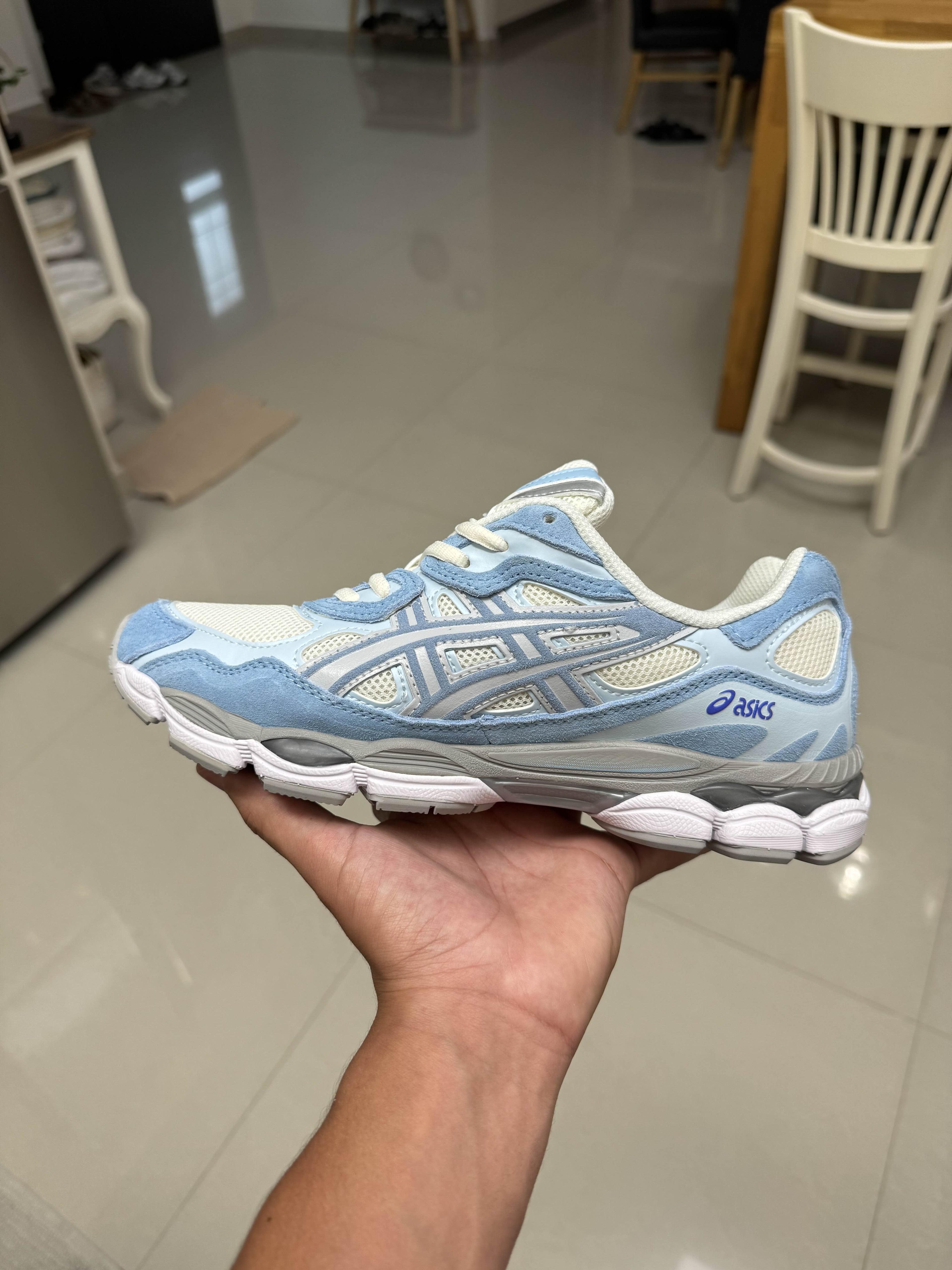 Asics Gel NYC " Cream/Arctic Sky "