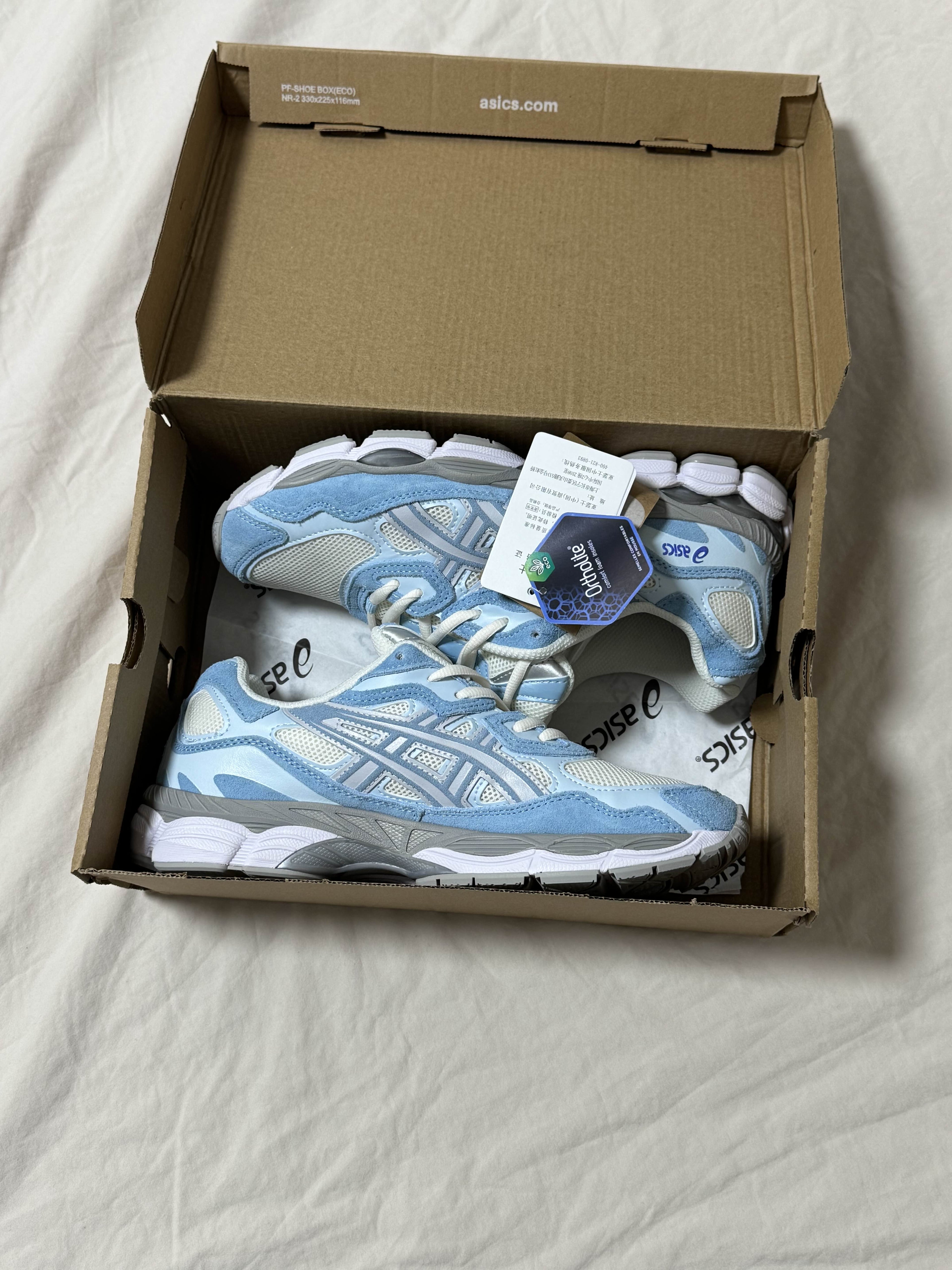 Asics Gel NYC " Cream/Arctic Sky "