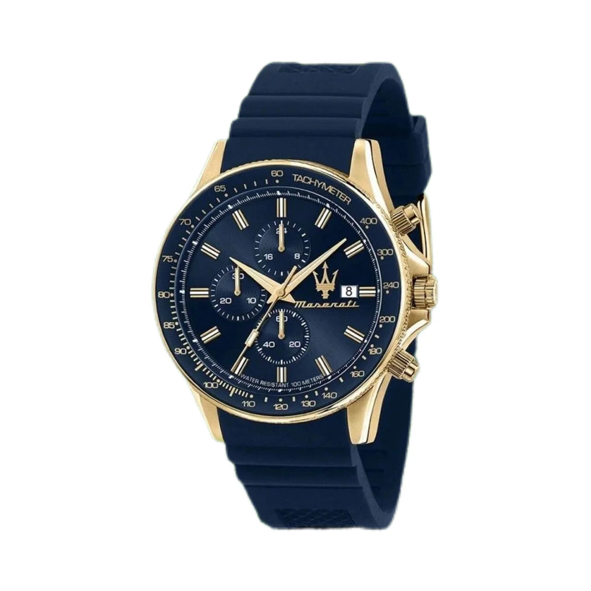 Original gold Maserati men's watch sports