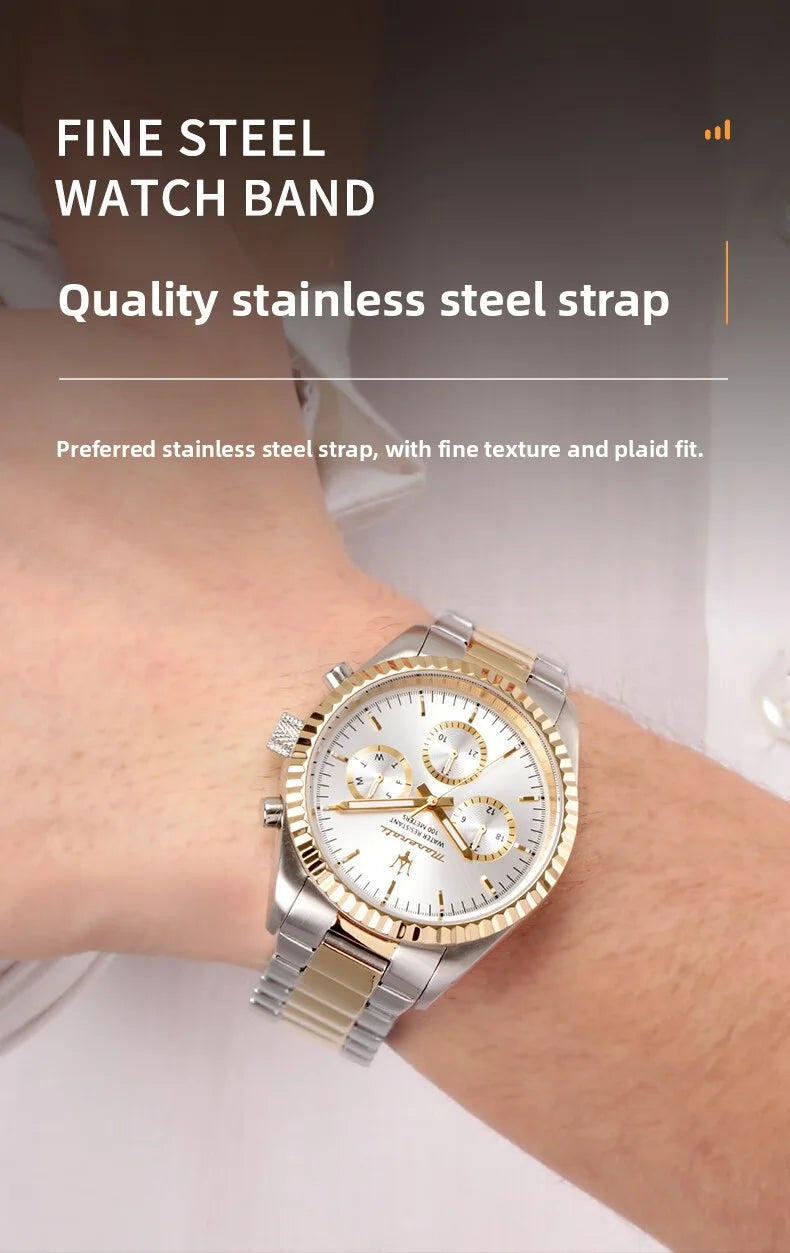 Original Maserati watches men's luxury (multiple colors)