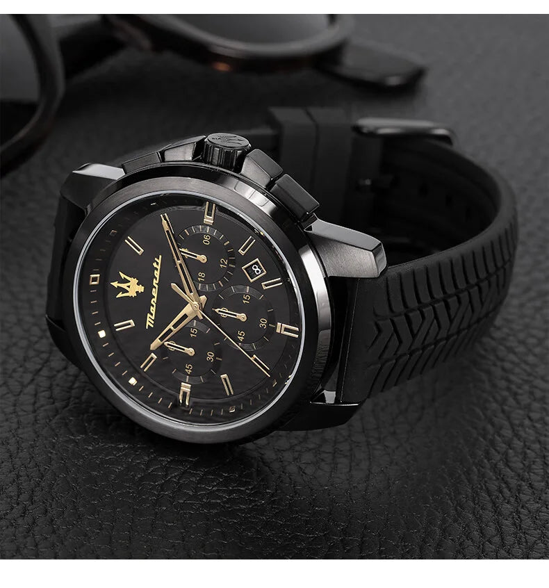 Original Maserati watch men's sports racing (multiple colors)