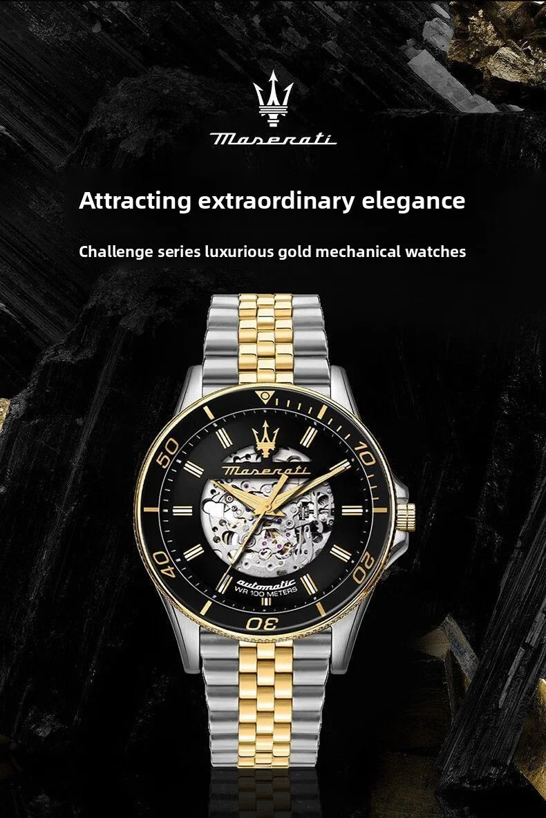 Original Maserati sports watch men