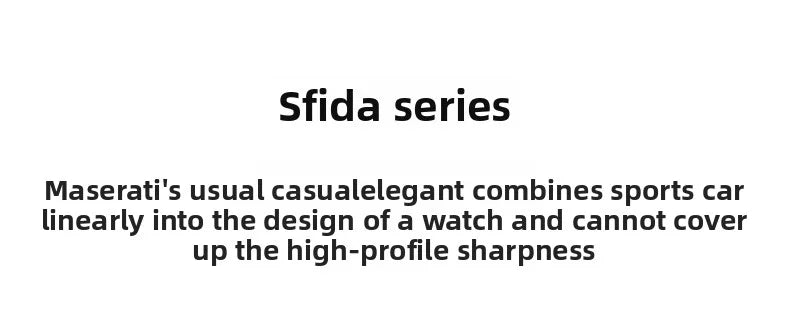 Original Maserati watches men (multiple colors)
