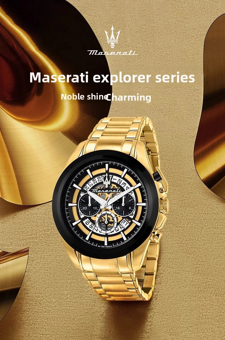Original Maserati Men's Watch Fashion