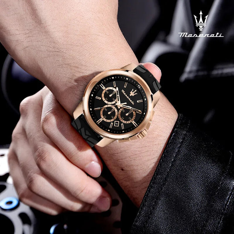 Original Maserati watch men's sports racing (multiple colors)