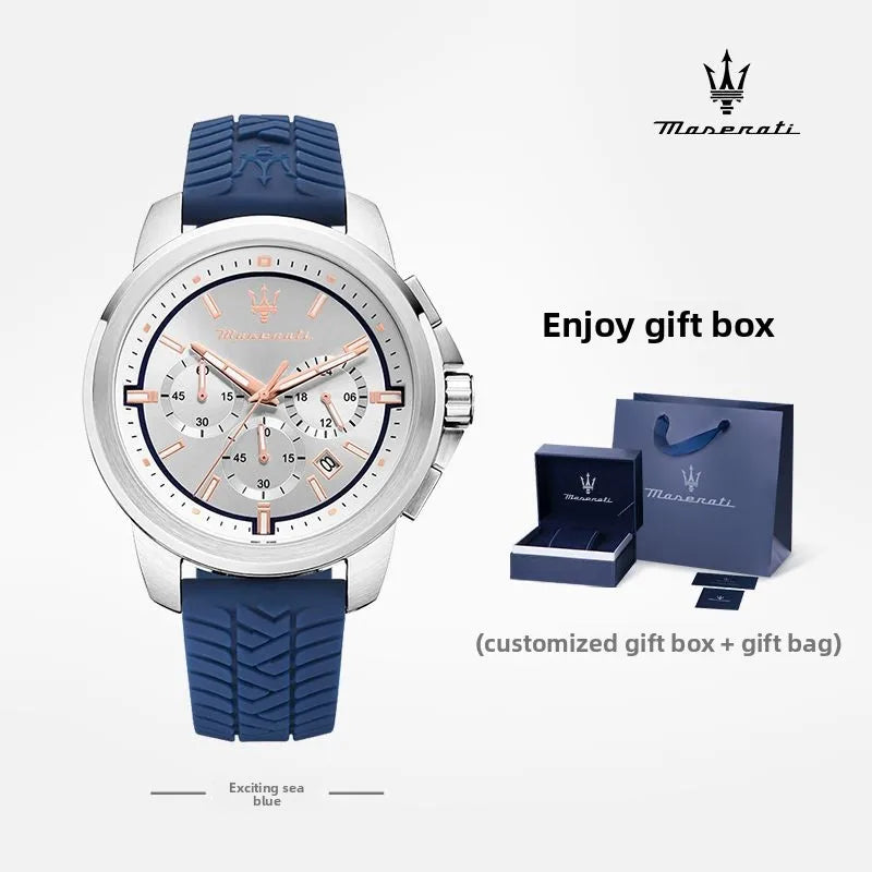 Original Maserati watch men's sports racing (multiple colors)