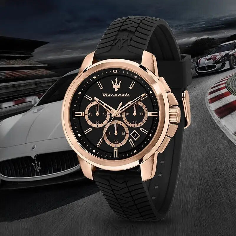 Original Maserati watch men's sports racing (multiple colors)